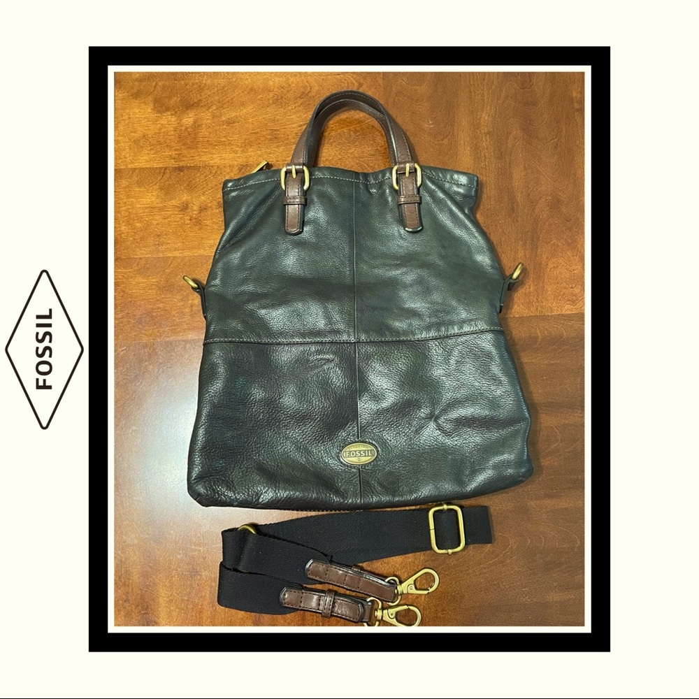 FOSSIL Black Leather Explorer